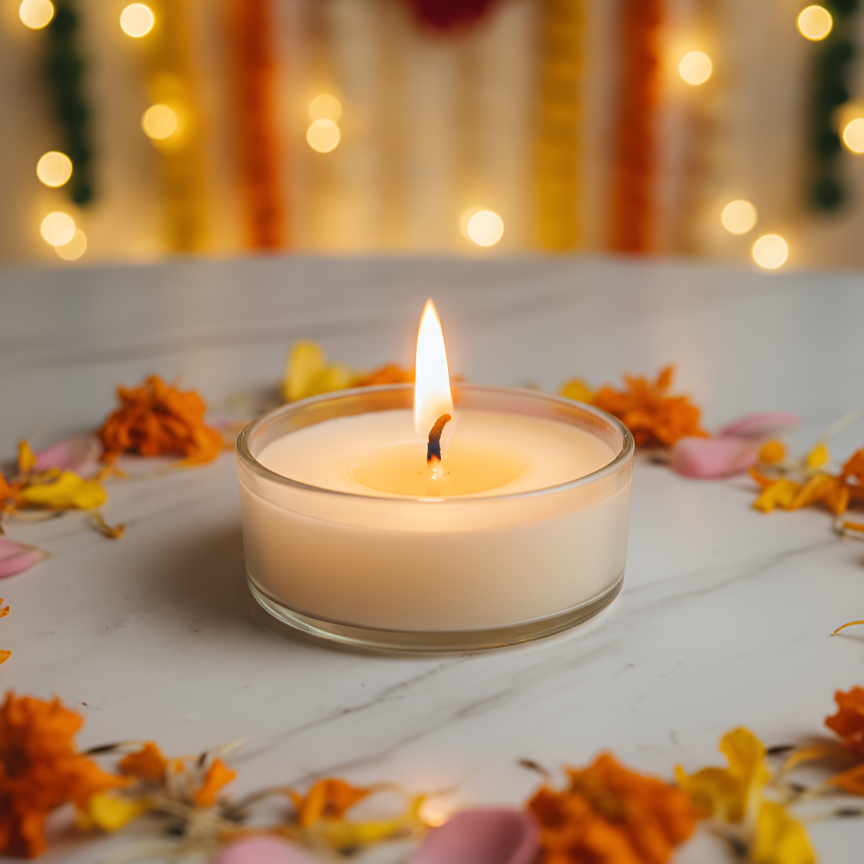 Tealight Candle – 10 pcs, Scented & Non-Scented | Wax Type - Soy Wax